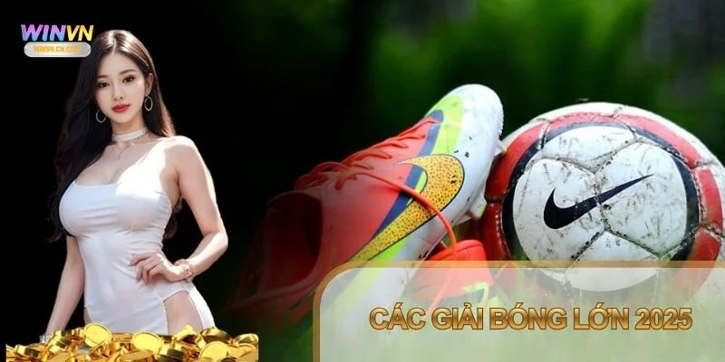 Các giải bóng lớn 2025