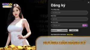 Đăng ký tham gia các sảnh game tại Winvn rất đơn giản